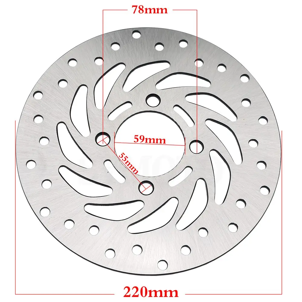 Front Disc Brake Rotor For HONDA PCX125 PCX 125 S 2012-2018 2019 PCX150 /ABS 2012-2019 PCX150 SH 125i ANC 125E 2014-2018 SH125i