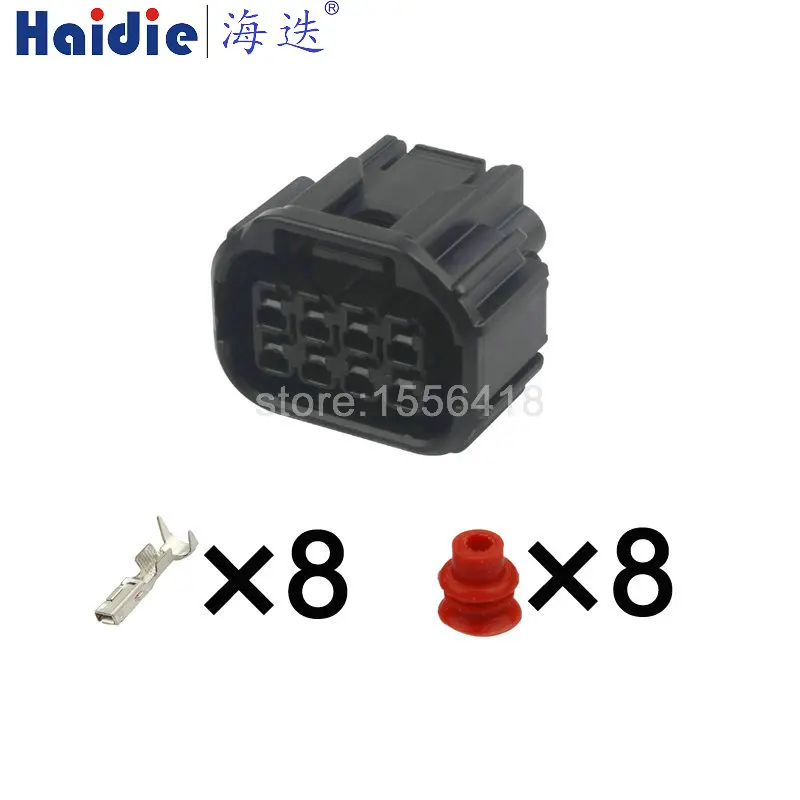 1-20 sets 8 Pin 6189-7423 6181-6850 LED Headlight Speaker Socket Waterproof Connector