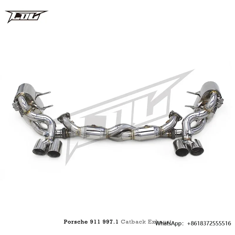 

daCOC Factory Stainless Steel Sport Exhaust System Tuning Auto Parts for PORSCHE 911 997.1/997.2 Carrera 2004-2012 Catback Muffl