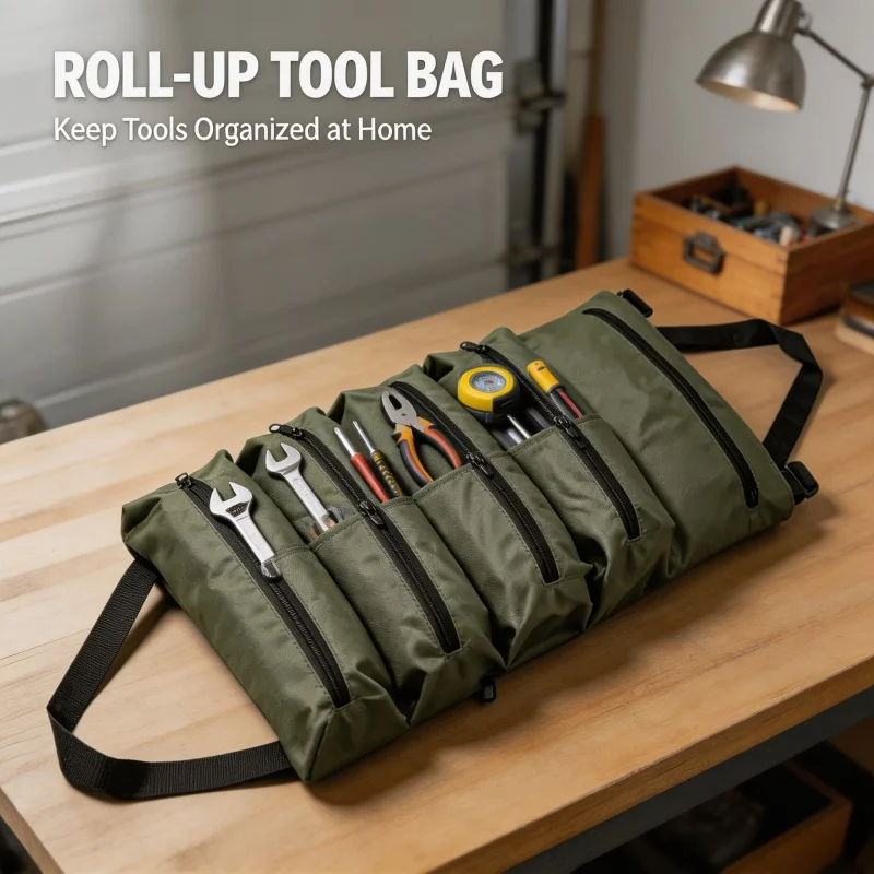 Nouveau sac à outils, sac de rangement pour outils, adapté aux ouvriers, ingénieurs, pour l'entretien des outils, le camping, sac multifonctionnel détachable.