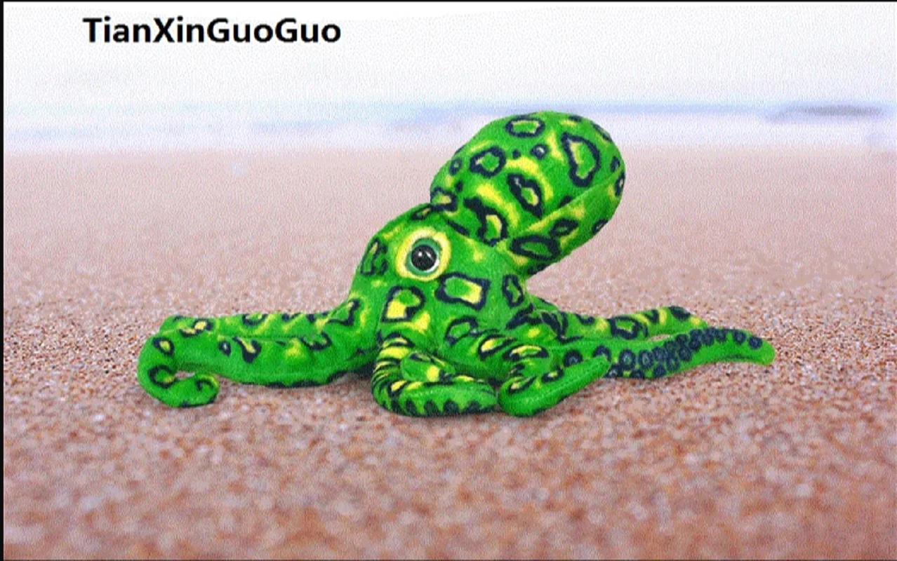 about 33cm simulation octopus plush toy soft doll baby toy birthday gift s0133