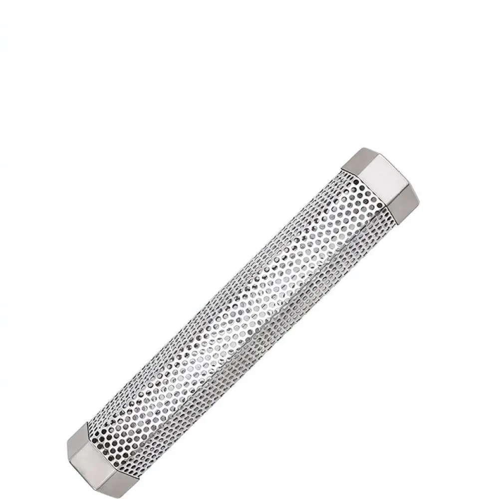 Efficient Stainless Steel Smoker Tube For Bbq Grill Outdoor Cooking Accessory Durable Pellet Box Hot Cold Smoke Tool
