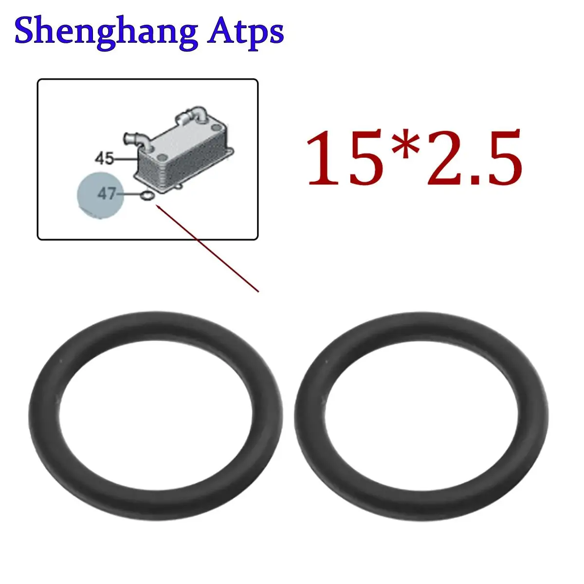 N91027901 N 91027901 Automatic Transmission Oil Cooler Seal O-Ring For Audi A3 Q3 TT VW Tiguan Seat Alhambra For Cooler 0BH 02E