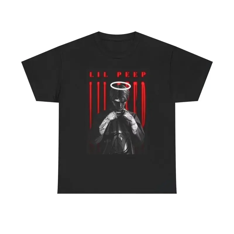 Lil Peep T Shirt Retro Rap Soundcloud Heavy Cotton