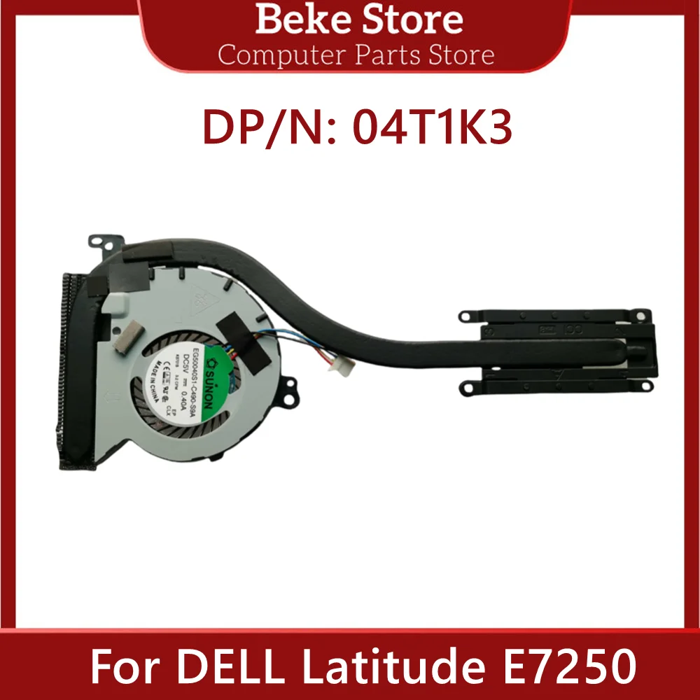 

Beke 04T1K3 новый оригинальный для ноутбука DELL Latitude E7250 вентилятор охлаждения процессора радиатор медная трубка 4T1K3 CN-04T1K3 быстрая доставка