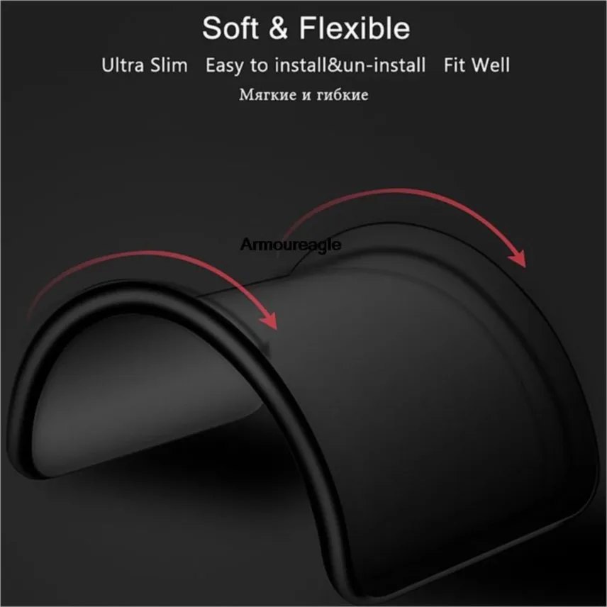 black case matte soft silicone tpu back cover guard protector shield on for agm m6 m7 phone case slim shockproof - view 4