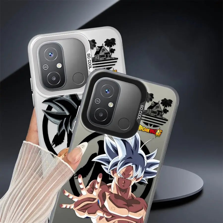 Phone Case for Xiaomi Redmi Note 11s 12 13 14 Pro Plus 10 11 Pro 10s Soft Cover Japanese Dragon Ball Goku