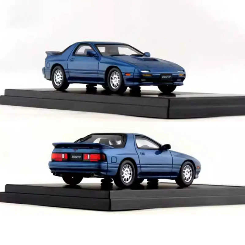 HS081 1/43 Scale Savanna RX-7 (GT-X1989) Simulation Resin Car Model Static Dispaly Collectible Toy Gift Souvenir Decoration