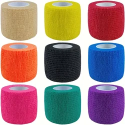 6pcs Self-Adhering Bandage Fixing Bandage Animal Bandage Hand Tearing Waterproof Elastic Bandage for Pets 5 cm X 4.5 M