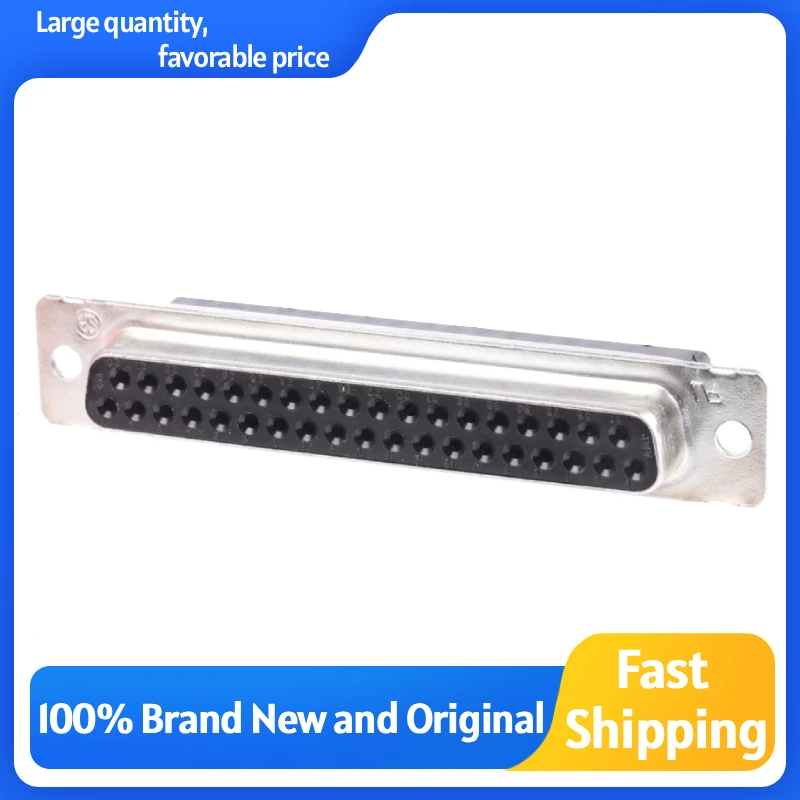 Connector,205209-2/1658640-1,Receptacle,Cable-to-Cable,37P/50P Female Receptacle,Mating Retention,Shielded,Genuine Product