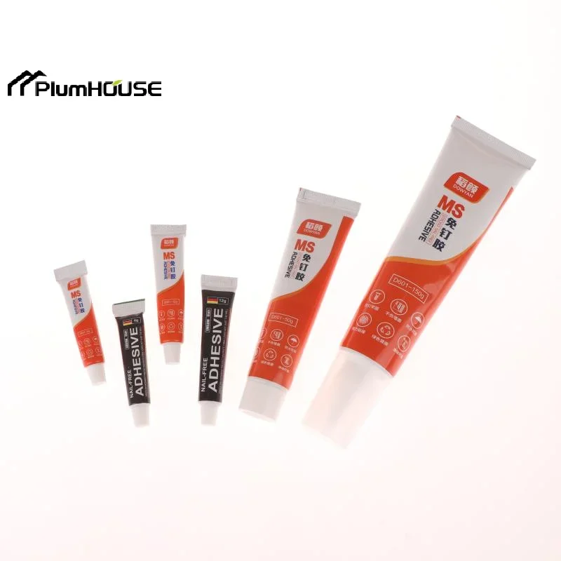 1/5 قطعة لاصق قوي للغاية وسريع التجفيف الغراء مسمار الحرة هيكل لزجة الغراء فائقة القوة العالمي تسرب الغراء للجدار