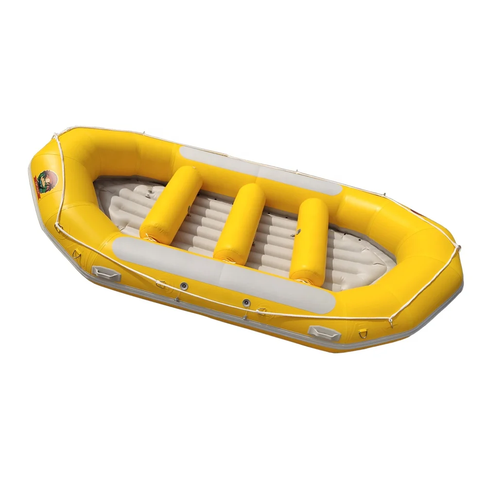 Inflatable Boat Whitewater PVC Hypalon Material Inflatable Drifting Boat Lifeboat Rescue Raft Boat
