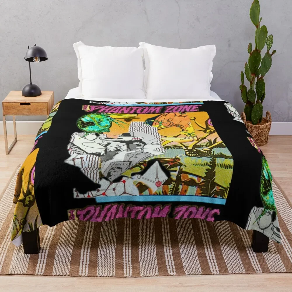 The phantom zone Throw Blanket Fade Resistant Durable Throw Blanket