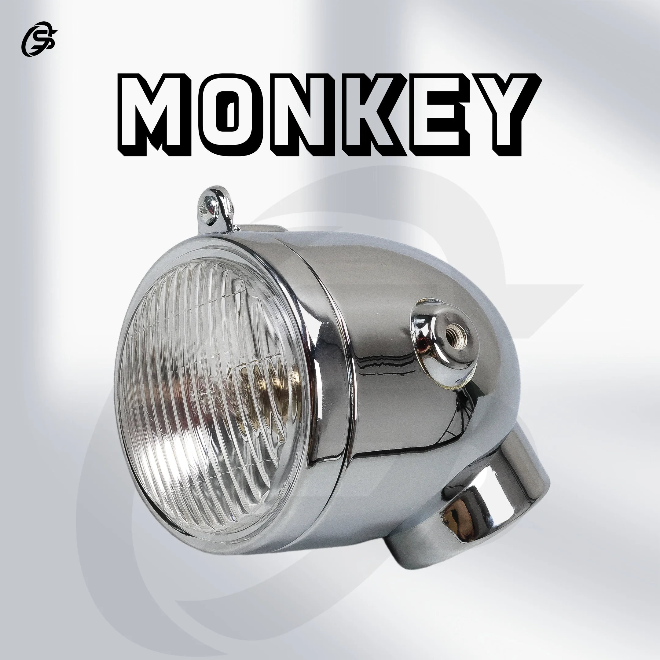 Headlamp Z50 Sliver Front light Monkey Headlight Motorcyles Accessories Z50 Parts for Monkey Z50 K0 K1 K2