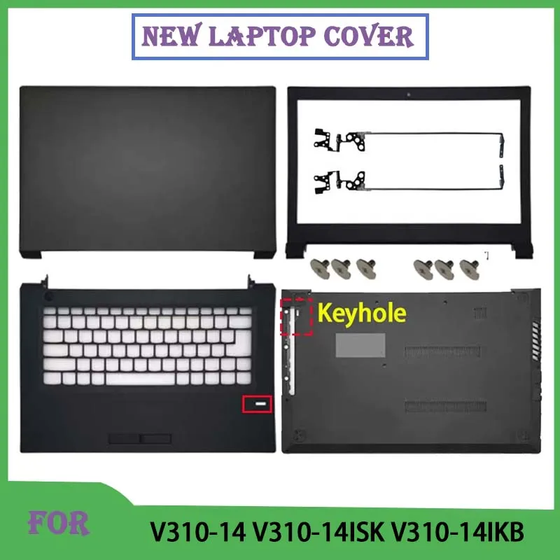 NEW For V310-14 V310-14ISK V310-14IKB Laptop Case LCD Back Cover Front Bezel Palmrest Bottom Case Top Lid Upper Housing