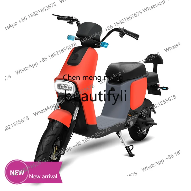 

x Two-Wheel Electric Vehicle Electric Bicycle Lightweight Double Battery Car High Carbon Steelx