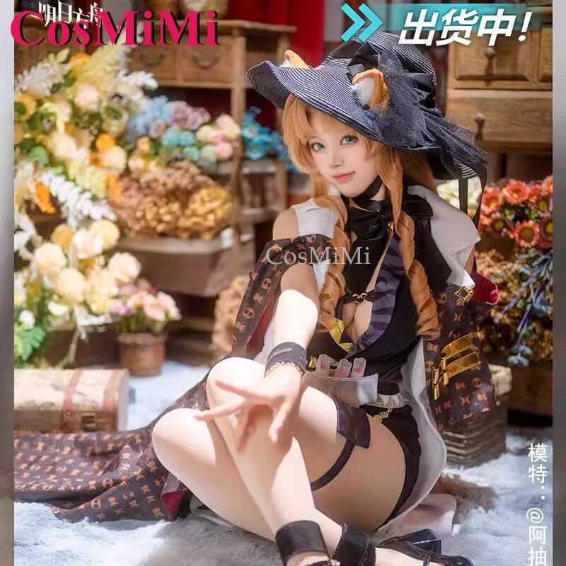 CosMiMi Swire The Elegant Wit Cosplay Game Arknights Costume Nifty Lovely Uniform Full Set Carnival Party Role Play Clothing New