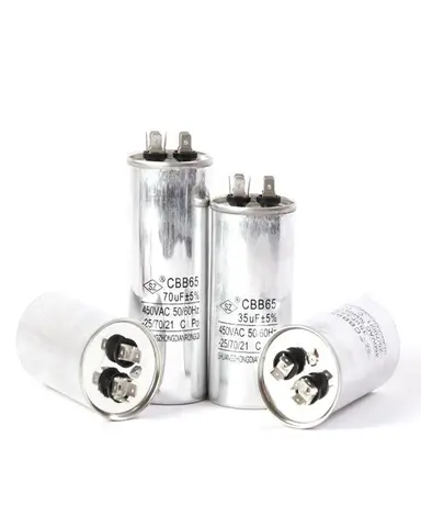 CBB65 450V AC Motor Capacitor Air Conditioner Compressor Start Capacitor 20uF 25uF 30uF 35uF 40uF 45uF 50uF 55uF 60uF 70uF 80uF