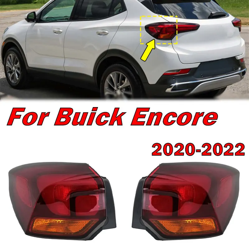 

Для Buick Encore GX 2020 2021 2022 2023, задний бампер, внешний задний фонарь, стоп-сигнал, сигнальная лампа, корпус заднего фонаря без лампочек