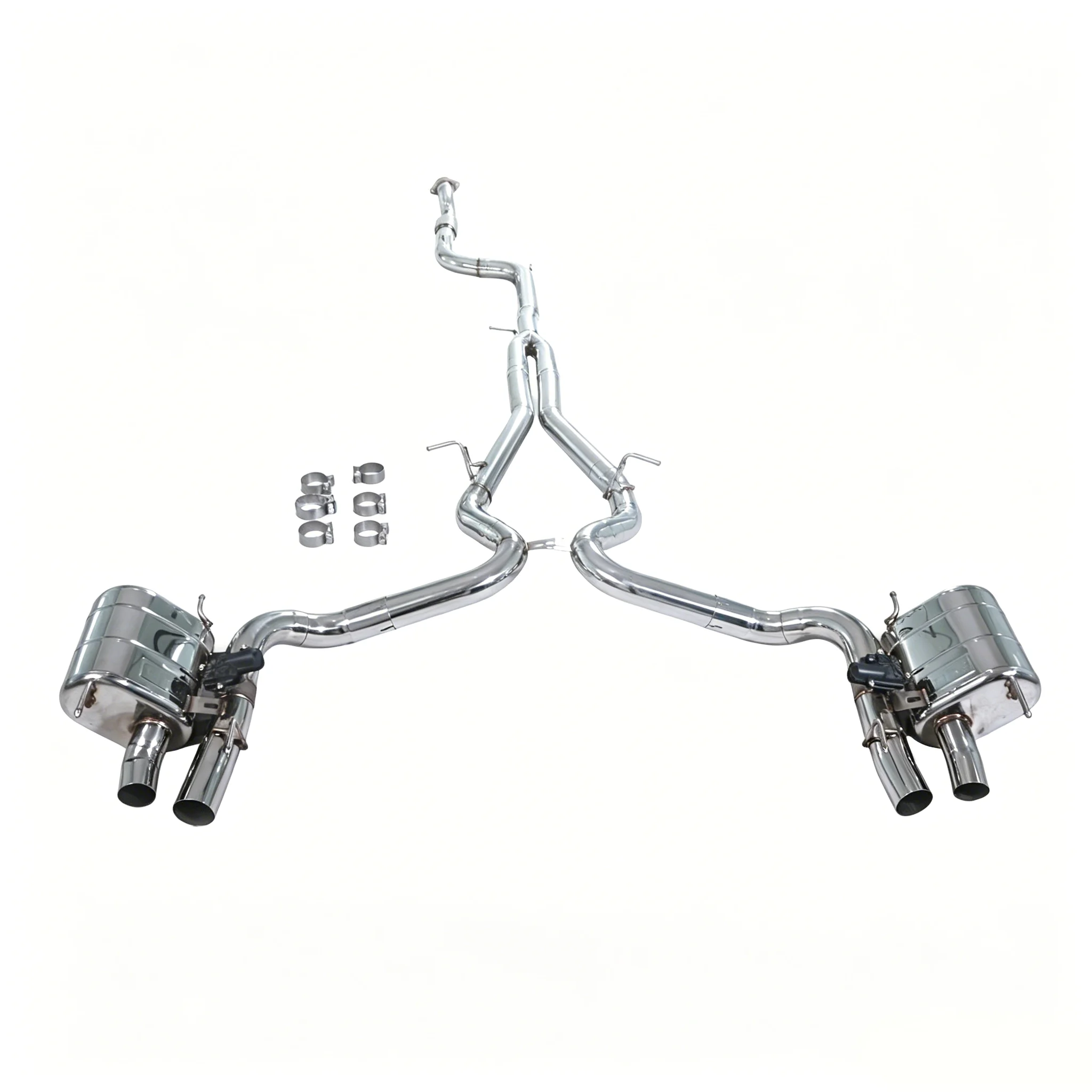 GFC/ For 2022 Maserati Levante 2.0T M161 Catback 304SUS Valvetronic High performance exhaust system muffler match original car