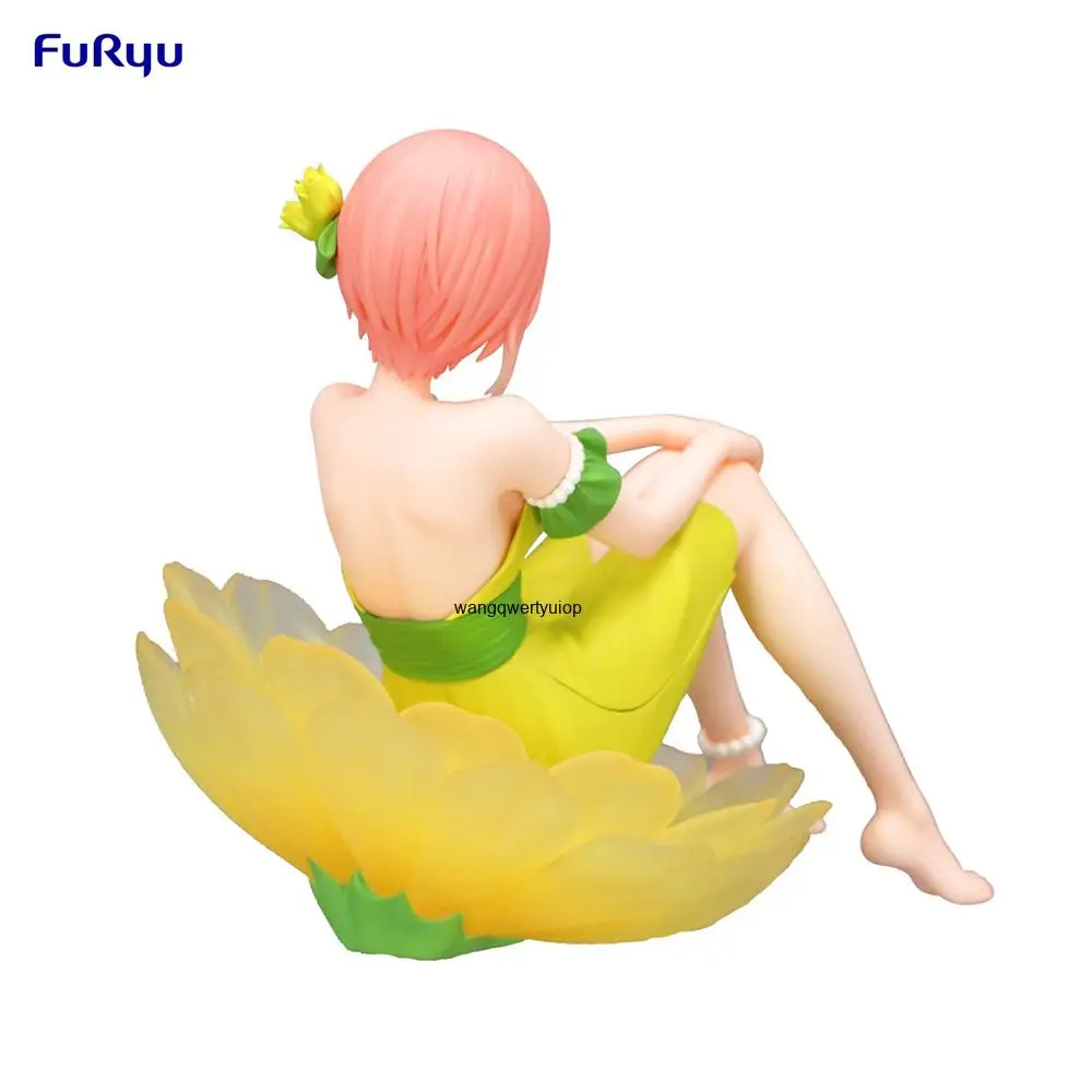 Original in Stock FuRyu  Gotoubun No Hanayome Nakano Ichika Anime Figure Action Figure Model Decoration Garage Kit Kawaii