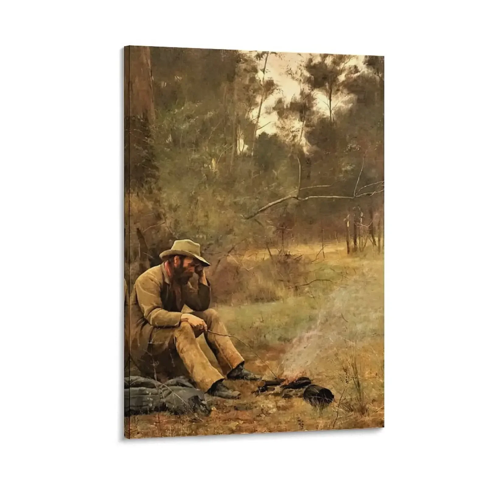 

fredericks down on his luck 1889 Canvas Painting decor Decorative painting for bedroom stickers & posters korean room decor