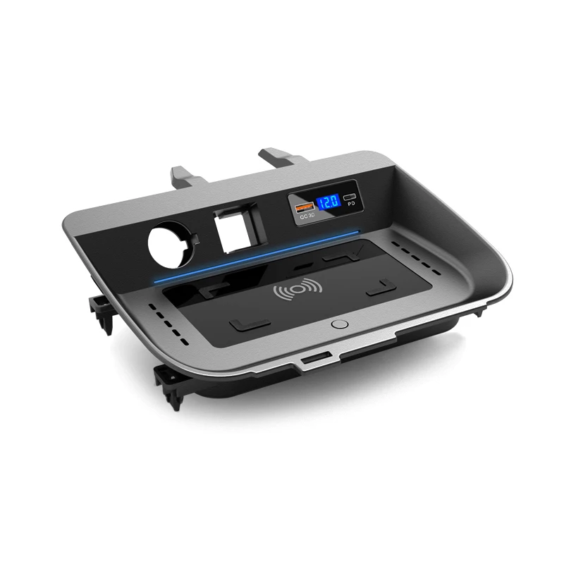 Suitable for 20-25 RAV4 car phone wireless chargers modified with USB car interior accessories