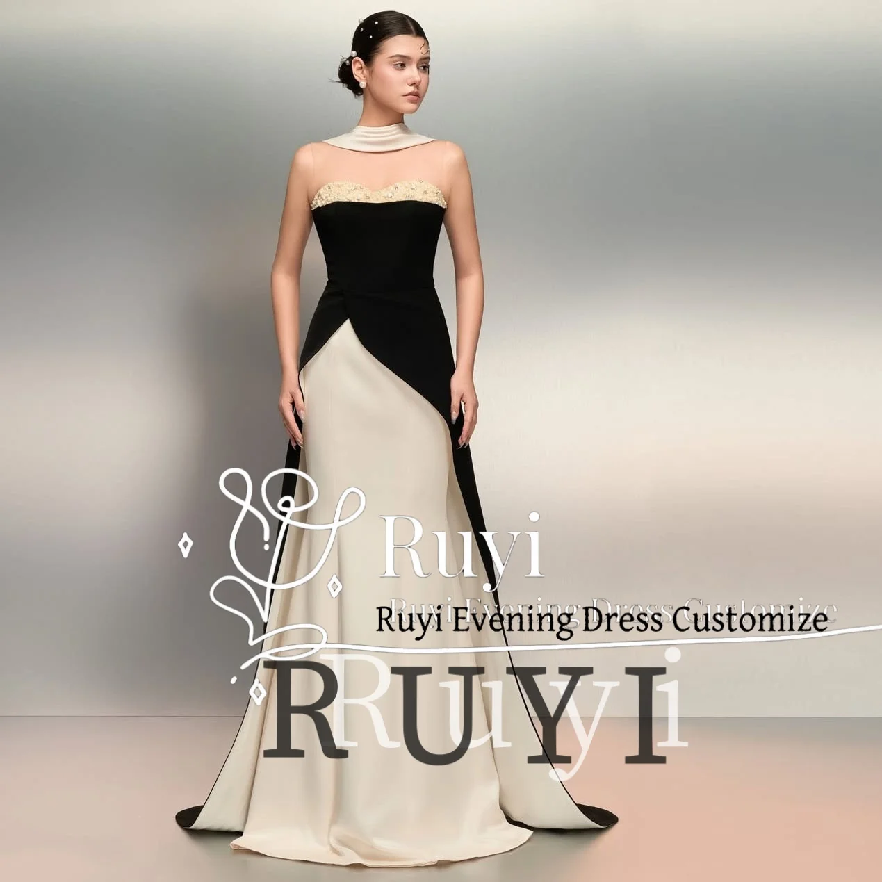 

Customized Beaded Sweetheart Neck Sleeveless Evening Dresses 2025 Women Wedding Elegant Party Dress Prom Gown