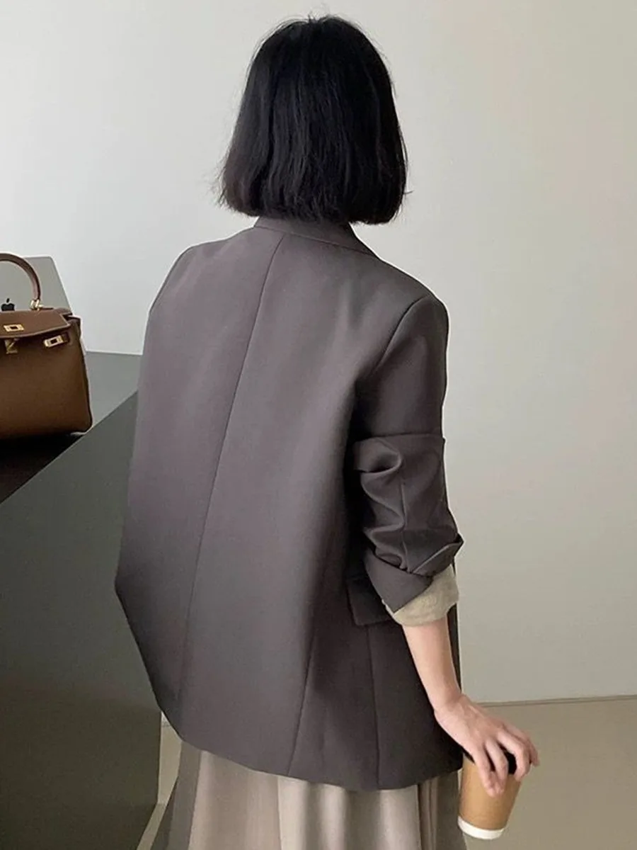 

Повседневная женская куртка на заказ, дизайн Bla ey Sensation, весна-осень, элитное ощущение, корейская внутренняя одежда, стандартный крой