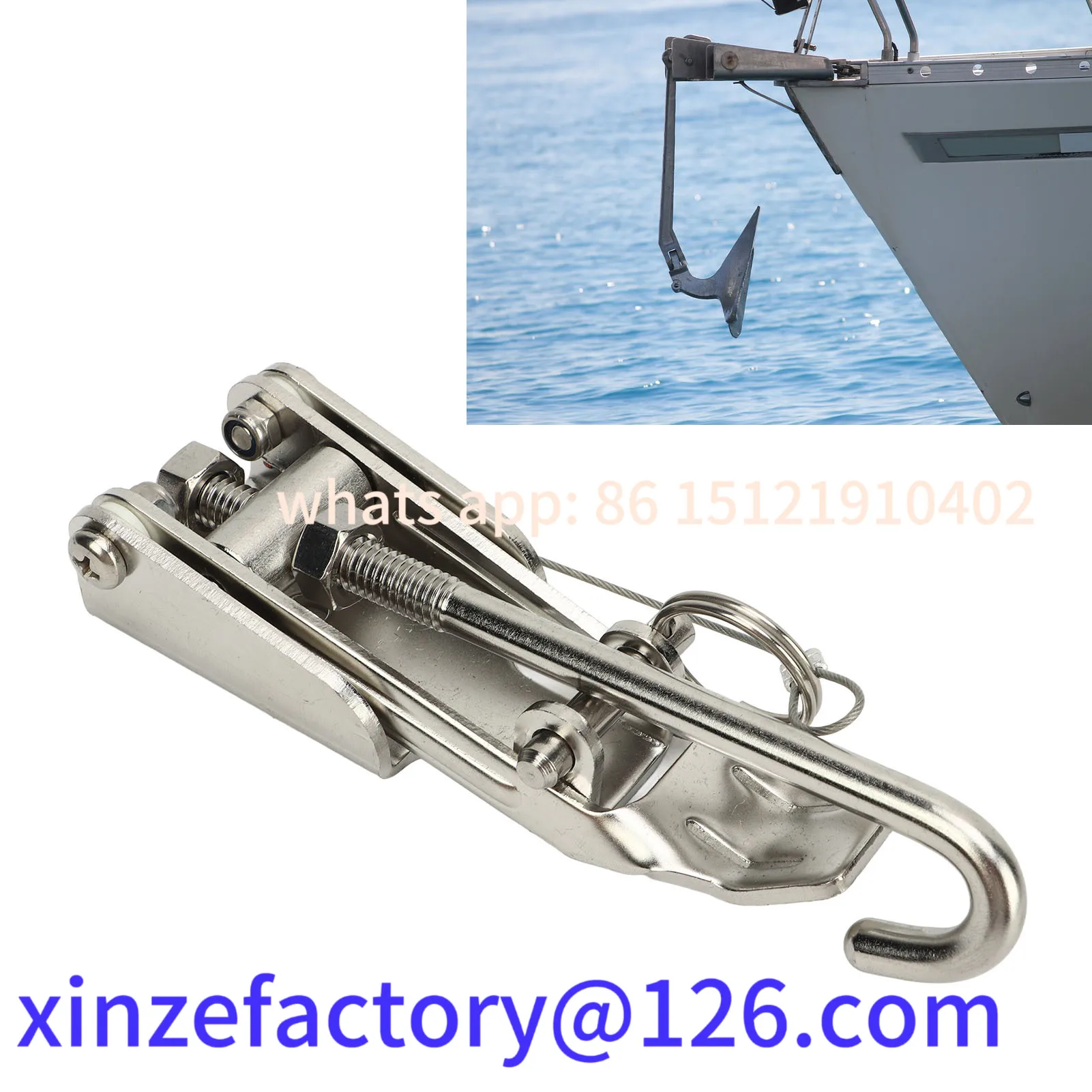 

Customizable Chain Tensioner Rugged Rustproof Secure Anchoring Chain Retainer