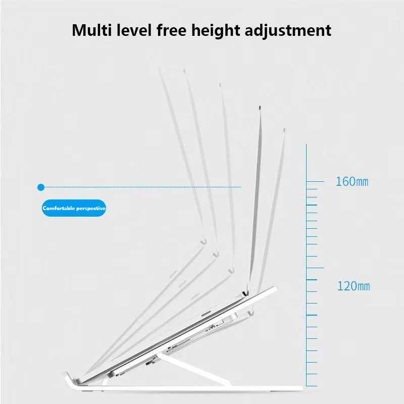 Tragbare Laptop Stand Tablet Halter Für Computer Faltbare Unterstützung Basis Cooling Pad Hebe Platte Notebook Ständer Halter