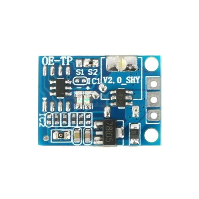 Capacitive Touch Switch Control Module Dual Indicator Light/LED With 10A Drive