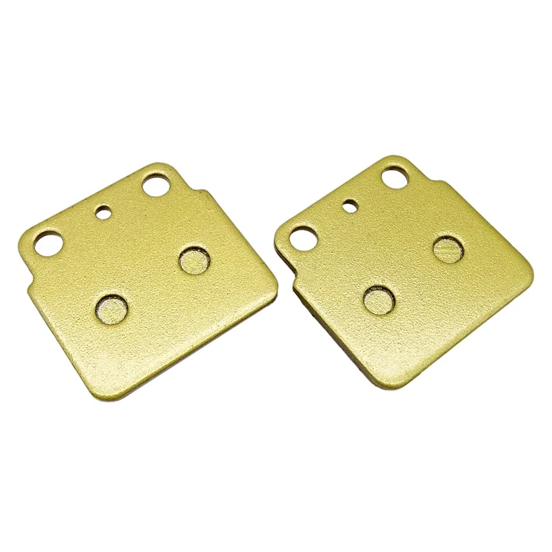 Juego de pastillas de freno delanteras y traseras para motocicleta, discos de freno metálicos para SUZUKI ATV, LTZ 400, QuadSport (2003-2011),