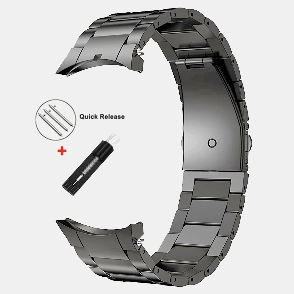 Keine-lücke Titan Metall Strap für Samsung Galaxy Uhr 5 Pro 45mm/Watch5 44mm 40mm/uhr 4 Klassische 46mm 42mm 40mm 44mm Armband