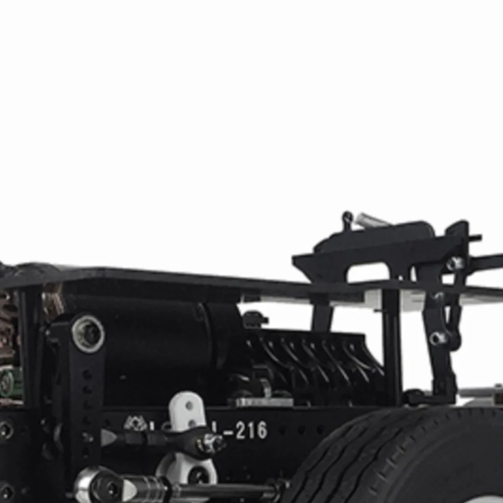 

3363 1851 DIY Металлическое шасси LESU RC для модели трактора с дистанционным управлением 1/14 3-скоростной DIY с дистанционным управлением Tamiyaya 56348 Игрушки