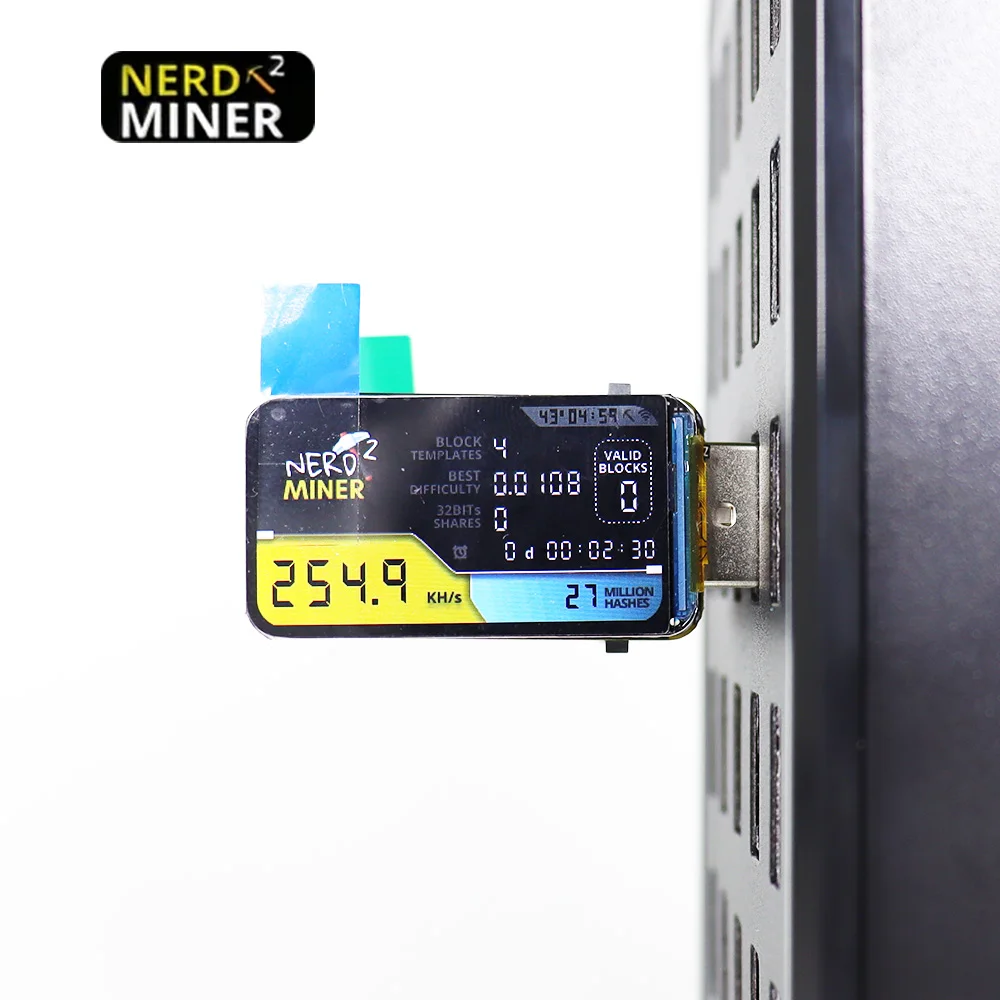 Nerdminer USB Bitcoin Miner 250KH/s | شاشة LCD ذكية تشفير منفرد اليانصيب BTC مينر | آلة تعدين بيتكوين USB صغيرة يمكنك صنعها بنفسك #5