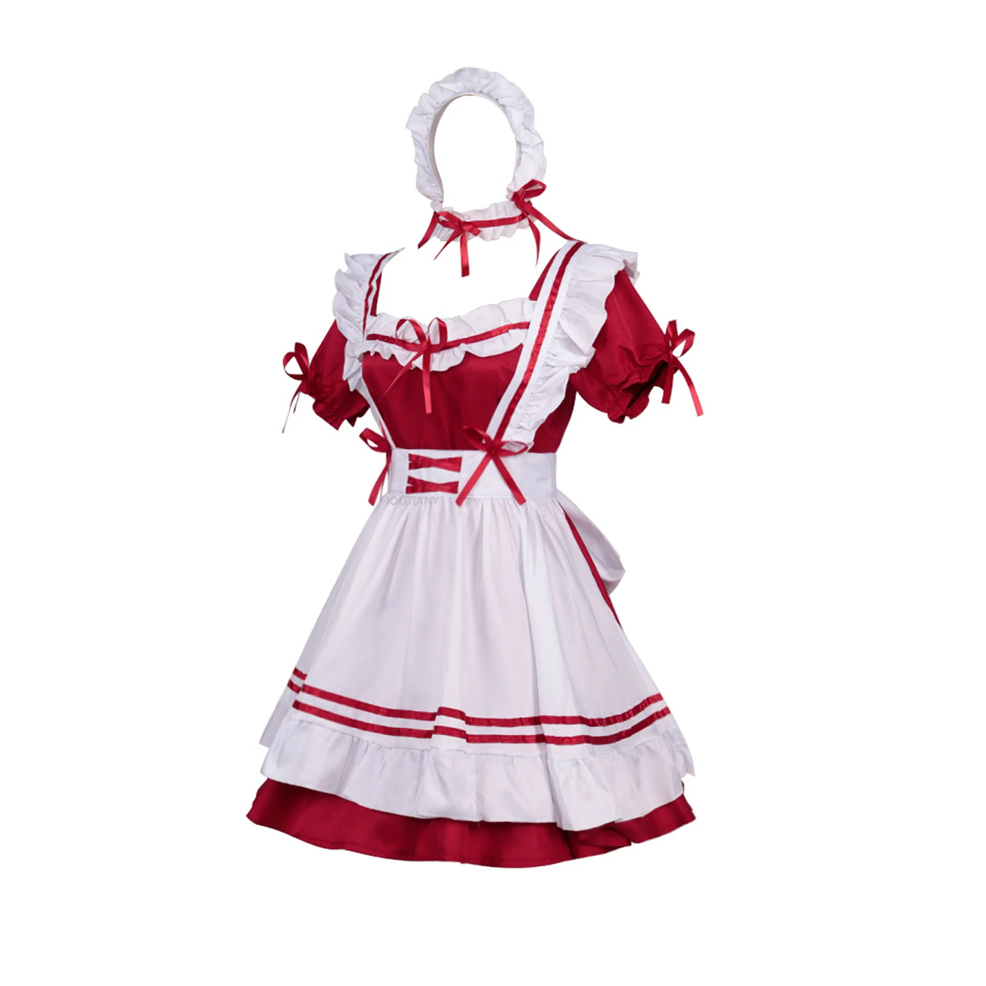 IOOTIany-Lolita Maid Cosplay Dress para Mulheres, Vestido Doce Bonito, Uniforme Japonês, Halloween, Carnaval, Masquerade, Show, Novo