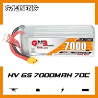 GAONENG GNB 7000mAh HV 6S 70C 140C 22.8V XT60 LiPo Battery 10inch Xclass FPV 1/7 1/8 scale vehicles FMS EDF Jets and 3D Plane