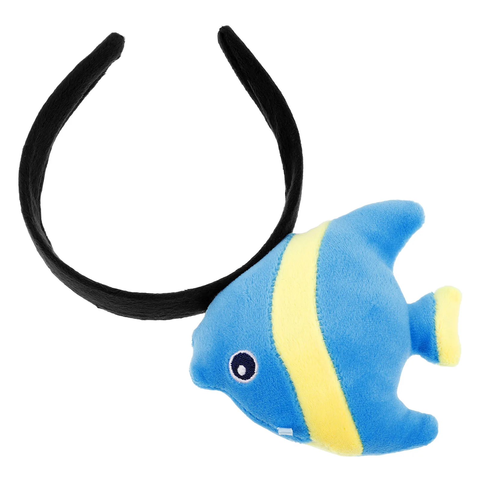 

Tropical Fish Headband Adorable Cartoon Fish Hairband Soft Comfortable Accessory for Beach Parties Holiday Events