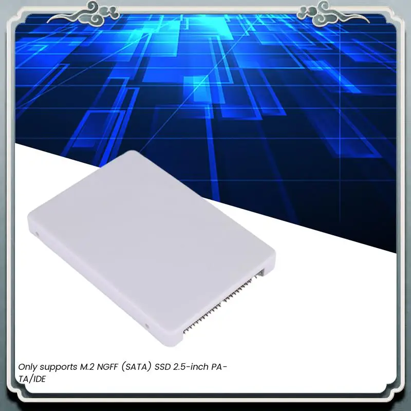 

Премиум-карта-адаптер M.2 NGFF B+M Key SATA SSD на 44-контактный 2,5 IDE-конвертер с чехлом