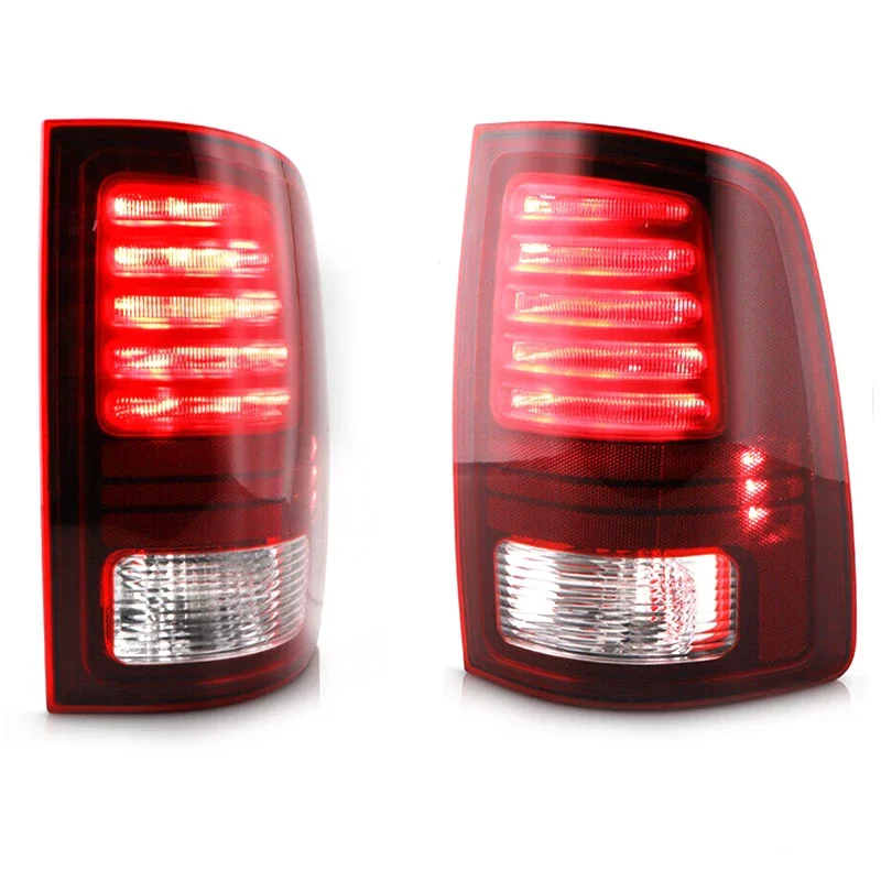 Car Rear LED Tail Light For Dodge Ram 1500 2013-2018 Turn Signal Light Stop Brake Lamp Reverse Fog Lamp 68093081AC 68093080AC