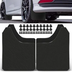 Carbon Fiber Mudflaps Mud Flaps Splash Guards For Ford Fiesta ST ST150 ST180 ST200 ST-LINE 500 ST500 mk5 mk6 mk7 mk8 Zetec S RS