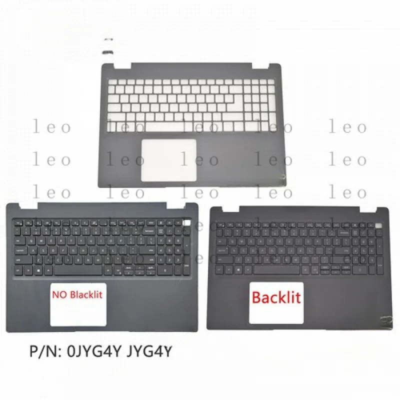 

GG New For Dell Latitude 3510 Palmrest Upper Case KB Bezel US Keyboard 0JYG4Y BLACK