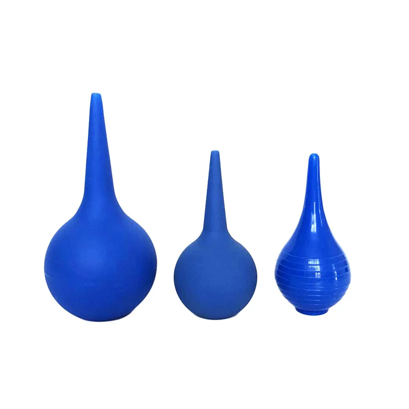 Bola de sucção de borracha durável Orelha, Lâmpada de seringa de limpeza, Orelha de lavagem otário para casa, laboratório, clínica, 1Pc