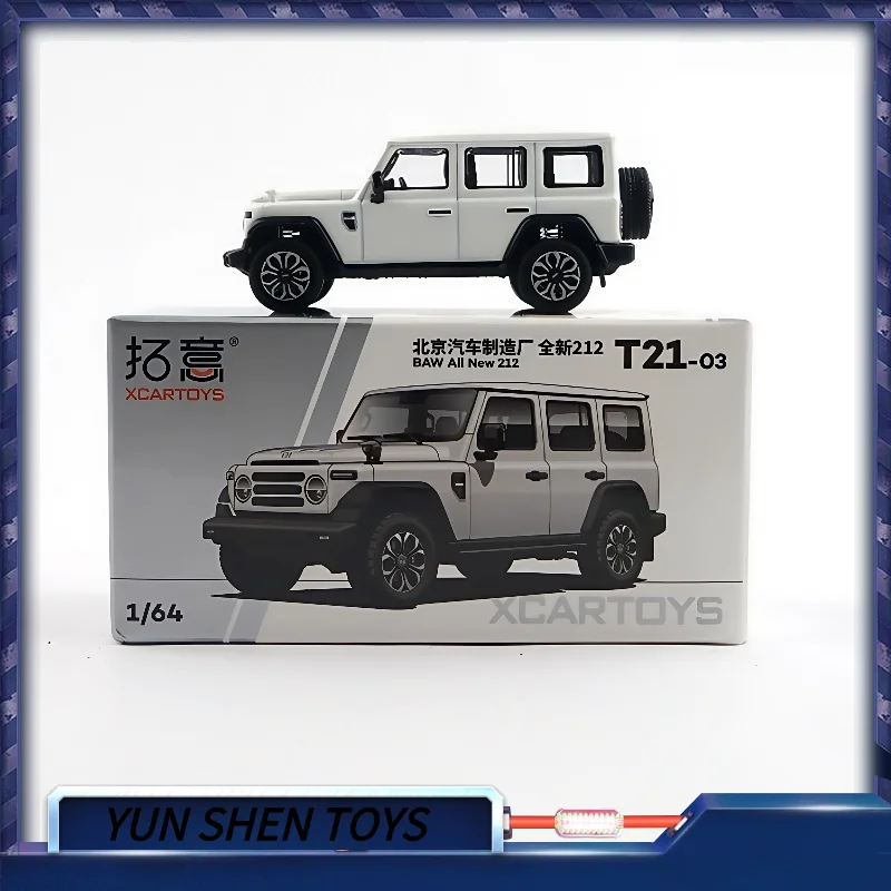 

Tuoyi масштаб 1:64 T21-01 Baw 2122, имитация кремово-белого сплава, модель игрушечного автомобиля, статический классический коллекционный подарок, сувенирное украшение