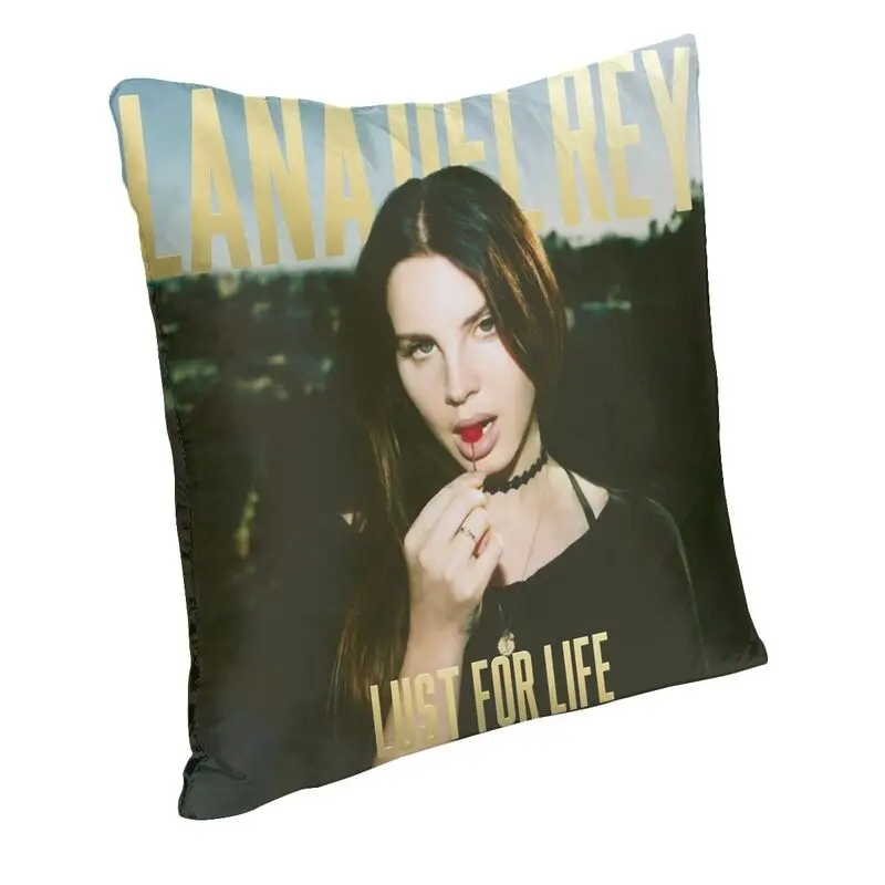 Luxury Lana Del Rey Cushion Covers 40x40 Soft Throw Pillow Case for Sofa Square Pillowcase Living Room Decoration