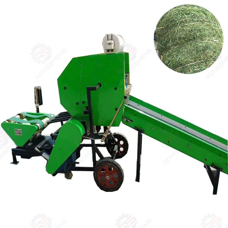 Mobile Integrated Silage Baler Wrapping Machine On‑site Forage Processing Straw Recycle Equipment For Agricultural Farm