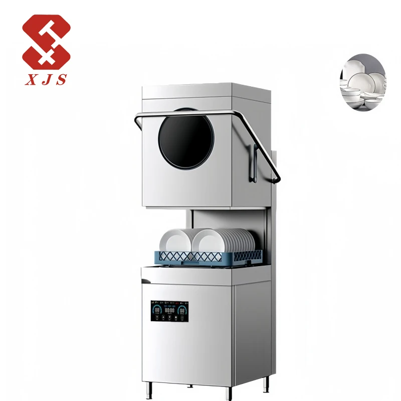 

Efficiency Hotel School Restaurant Smart Dish-washing Machine Commercial Kitchen Cover Opening Dishwasher Machine
