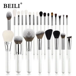 BEILI Makeup Brush Set 24-42pcs with Water-based Material Handle Powder Foundation Blush Eyebrow Eyeshadow Brushes Kit