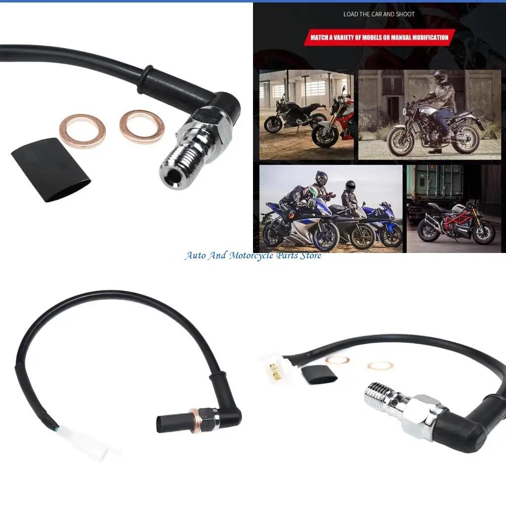 P9FD Robust Hydraulic Brake Switches for Scooter Motorcycles and ATVs Offering Durability and Corrosion Resistance